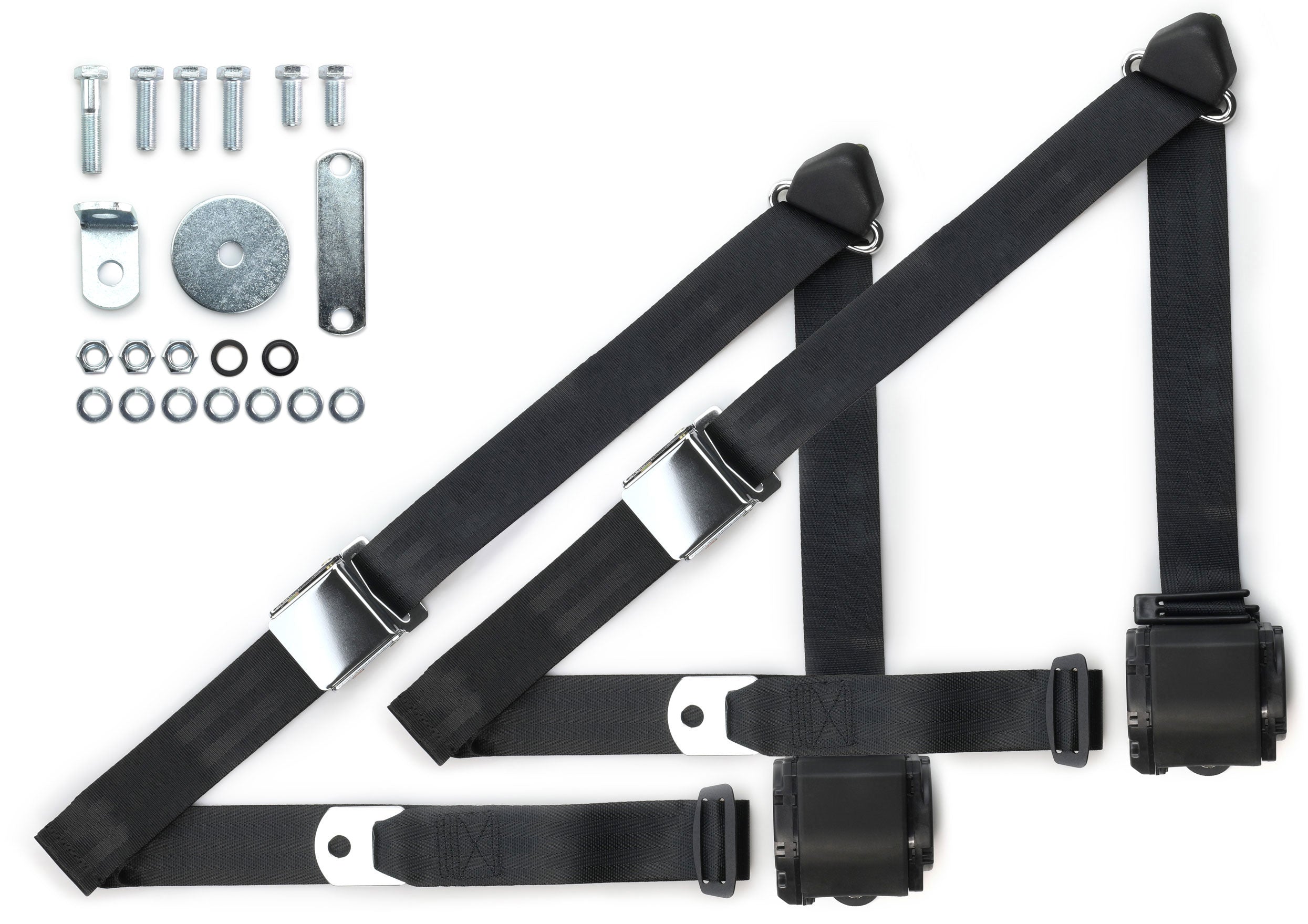 1970-1973 Datsun 240Z Shoulder Belt Kit with Aviation Style