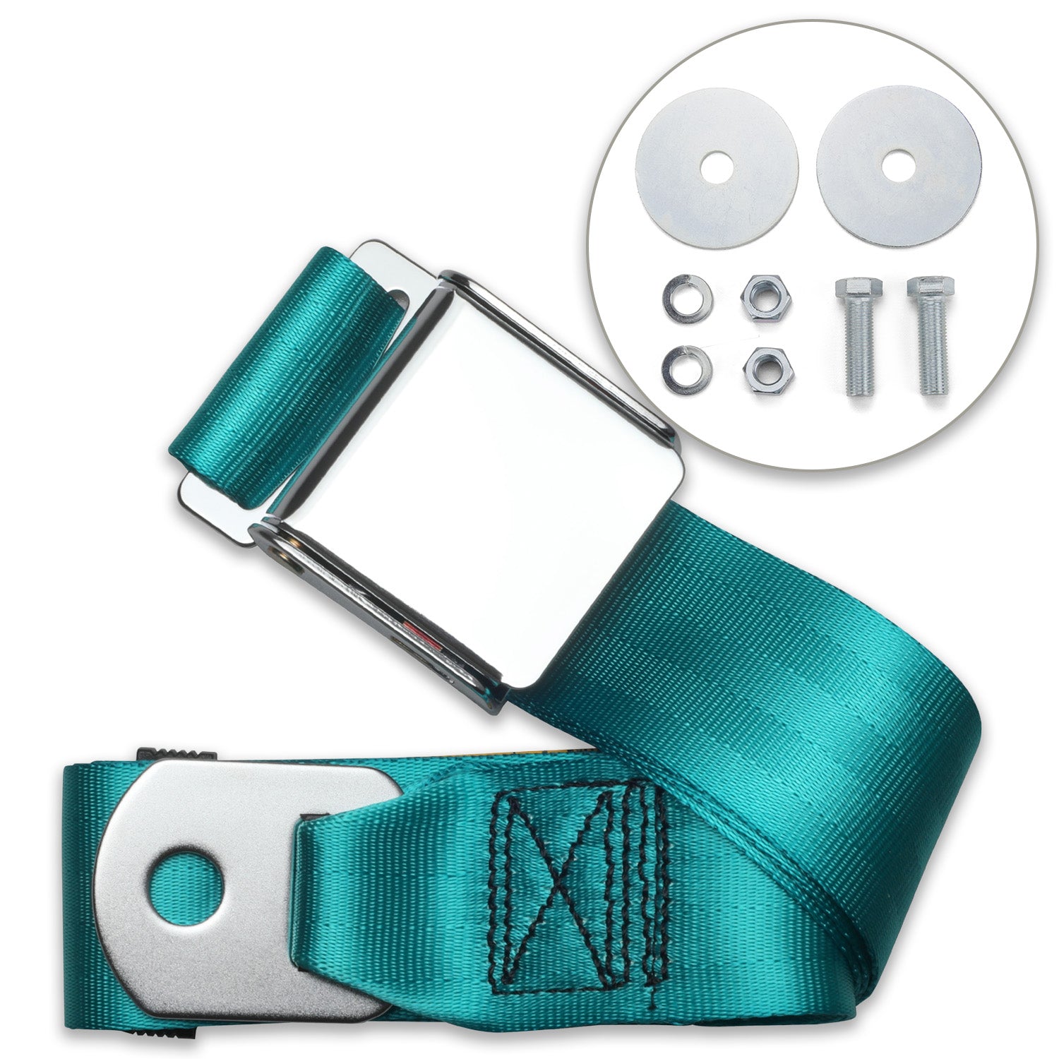 2-Point Lap Seat Belt – Lift Latch (Aviation Style) – Universal