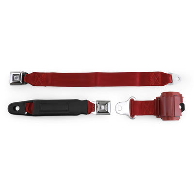 Push Button Retractable Lap Belt - Bench Seat