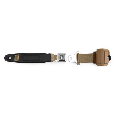 Push Button Retractable Lap Belt - Bucket Seat
