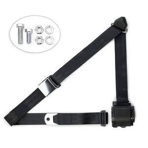 3-Point Retractable Shoulder Seat Belt – Lift Latch (Aviation Style) – Universal Fit