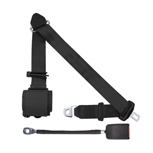 3-Point Retractable Shoulder Seat Belt – End Release (European Style) – Universal Fit