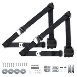 1964-1973 Chevrolet Nova Shoulder Belt System with Aviation Style Buckles