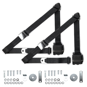 1970-1973 Datsun 240Z Shoulder Belt Kit with Aviation Style Buckles