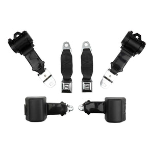 1972-1973 Corvette Shoulder Belt Kit with Dual Retractors