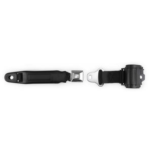 2-Point Retractable Lap Seat Belt – Push Button – Universal Fit – Bucket Seat