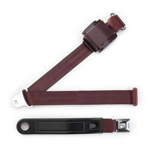 3-Point Retractable Shoulder Seat Belt  – Push Button – Universal Fit – Bench Seat