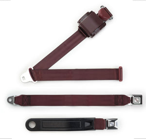 3-Point Retractable Shoulder Seat Belt  – Push Button – Universal Fit – Bench Seat