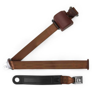 3-Point Retractable Shoulder Seat Belt  – Push Button – Universal Fit – Bench Seat