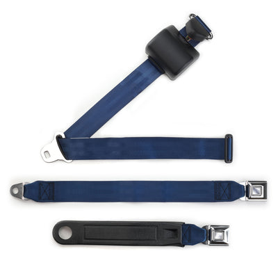 Push Button Shoulder Belt - Bench Seat-RetroBelt