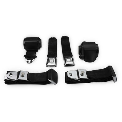 1970-1971 Corvette Shoulder Belt Kit with Single Retractors