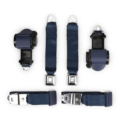 1970-1971 Corvette Shoulder Belt Kit with Single Retractors