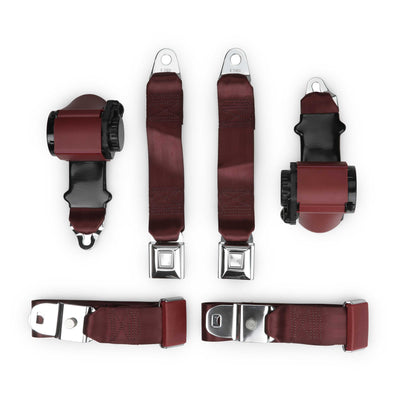1970-1971 Corvette Shoulder Belt Kit with Single Retractors