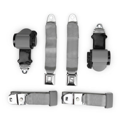 1970-1971 Corvette Shoulder Belt Kit with Single Retractors