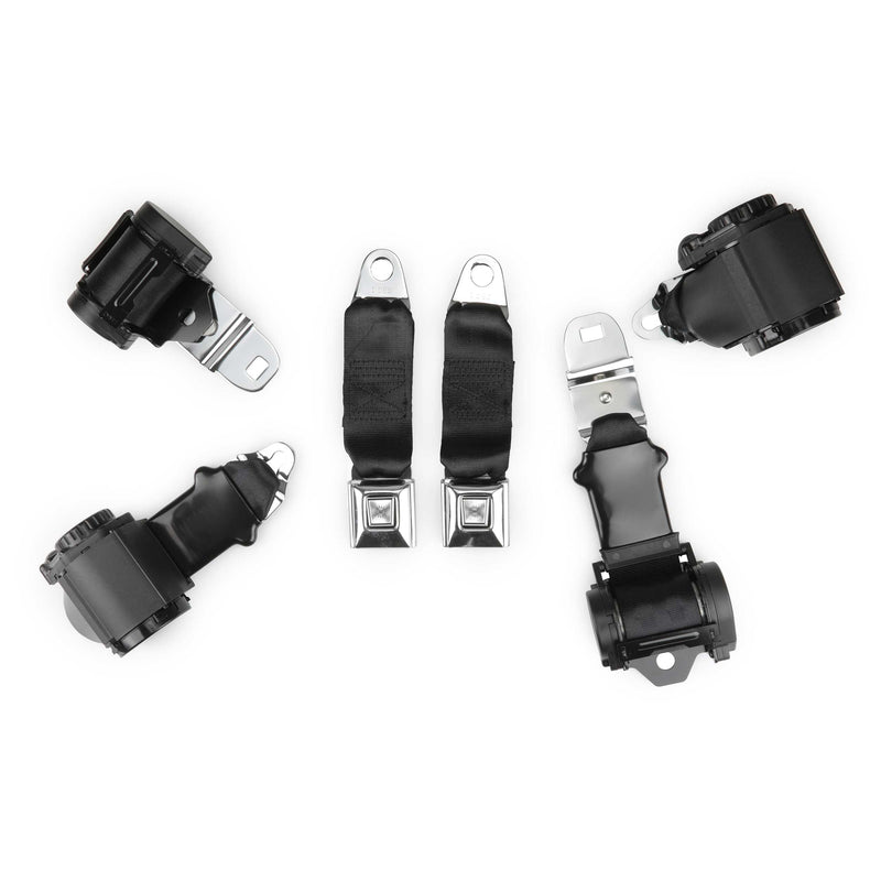 1972-1973 Corvette Shoulder Belt Kit with Dual Retractors