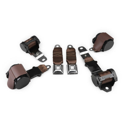 1972-1973 Corvette Shoulder Belt Kit with Dual Retractors