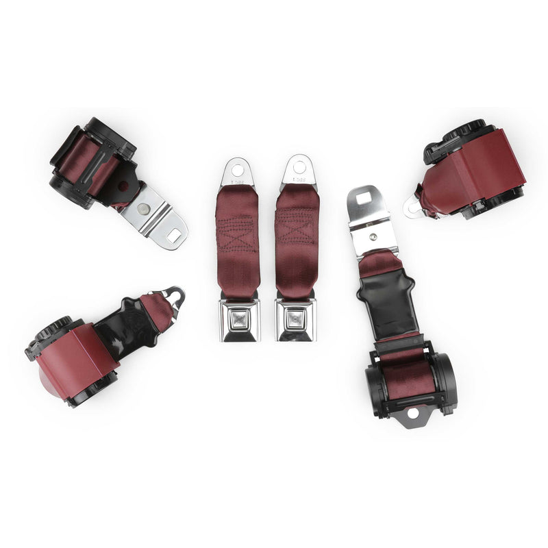 1972-1973 Corvette Shoulder Belt Kit with Dual Retractors