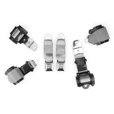 1972-1973 Corvette Shoulder Belt Kit with Dual Retractors