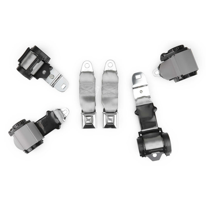 1972-1973 Corvette Shoulder Belt Kit with Dual Retractors