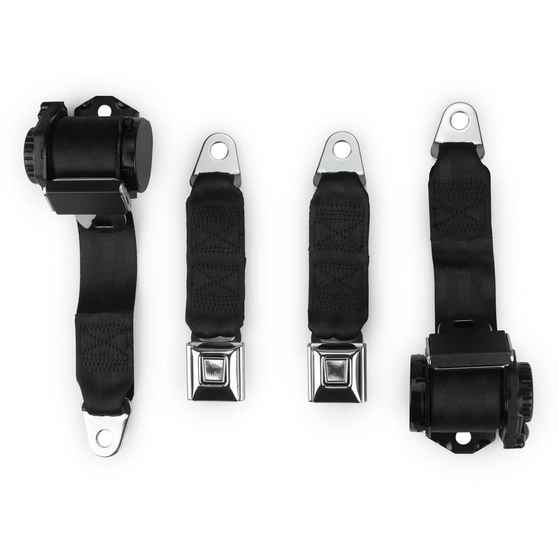 1978-1982 Chevy Corvette Shoulder Belt Kit with Single Retractors