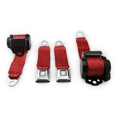 1978-1982 Chevy Corvette Shoulder Belt Kit with Single Retractors