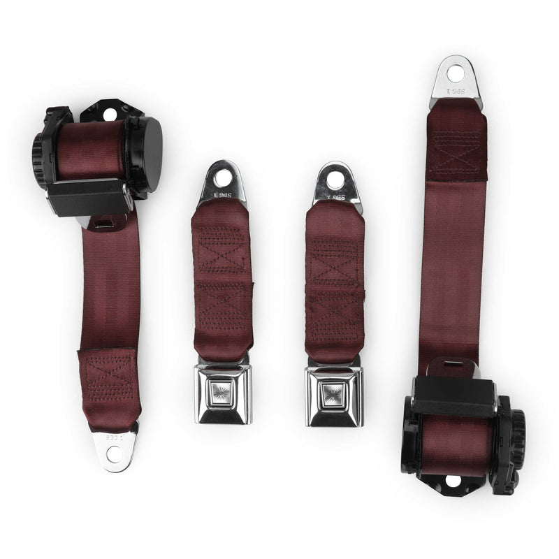 1978-1982 Chevy Corvette Shoulder Belt Kit with Single Retractors